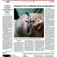 Dispute Over Catholic School Speakers