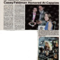 Casey Feldman Honored at Cappies
